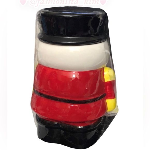 New Christmas nutcracker Tin soldier canister cookie jar - Picture 3 of 3
